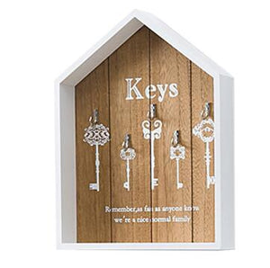 Home wall decoration handmade key wooden hook storage box multipurpose  keys hanging  for clothes  stand WJ111529