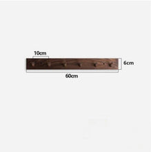 Load image into Gallery viewer, Nordic Style Solid Wood Hook Door Hanger Wall Hanging Rack Decorative Coat Key Storage Hooks Beech Wood
